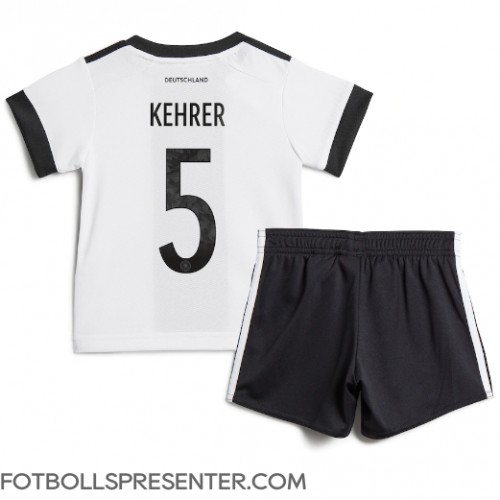 Tyskland Thilo Kehrer #5 Hemmatröja Barn VM 2022 Kortärmad (+ korta byxor)